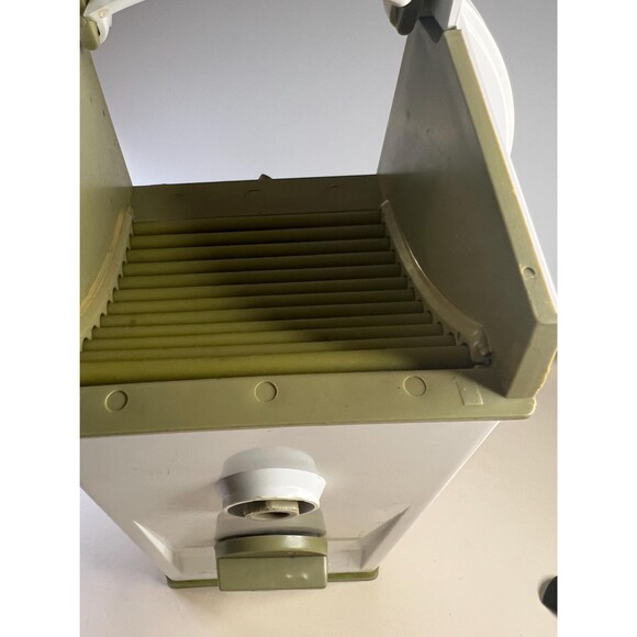 Popeils Kitchen Magician Food Cutter w/ Box Blades Manual Ronco 1970s USA VTG - Picture 9 of 10